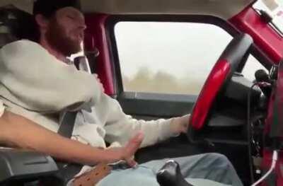 Helping out on the road