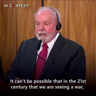 Ru Pov: Brazil’s President Lula called for a negotiated resolution to the Russia-Ukraine war (No Pov)