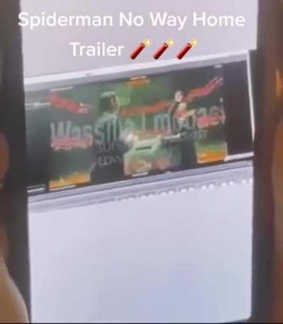 Spiderman No Way Home Trailer Leak!