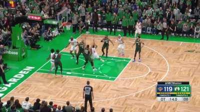 [Highlight] Quickley drops in floater to tie the game in OT