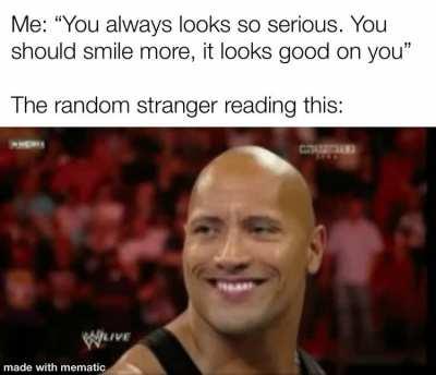 You wear that smile beautifully