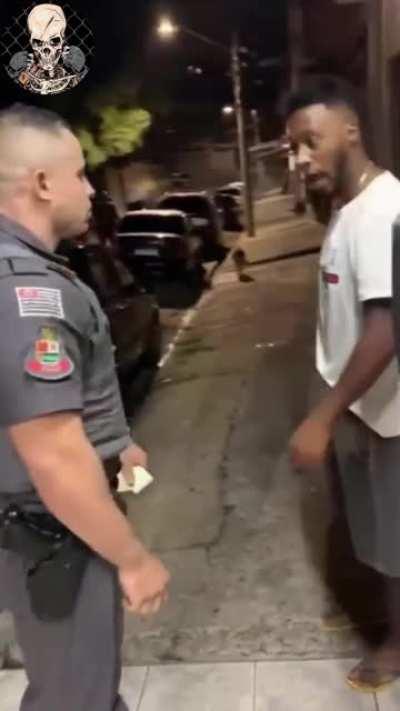 Knocked the fuck out by a cop