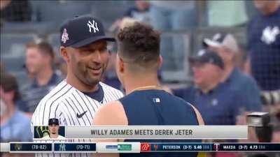 [Highlight] [Highlight] Willy Adames geeks out meeting Derek Jeter