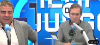 Tiempo de Juego, programa madridista reacciona al 3er gol de argentina. Desde acá se pueden saborear las lagrimas.