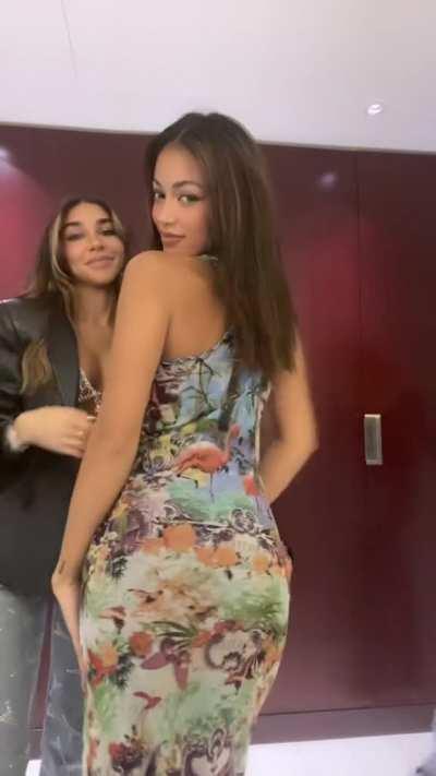 Getting handsy with Cindy