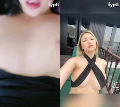Asian TikTok thot’s fat pussy gets fucked hard