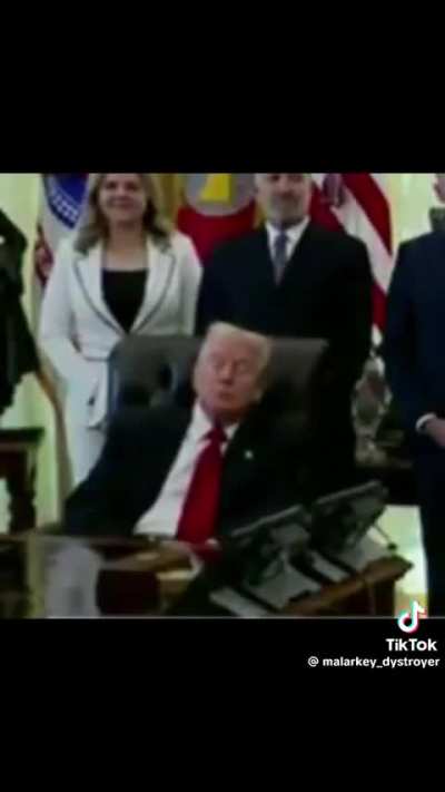 Donald Trumps is the only president who's never sleepy