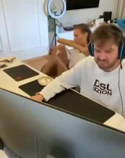 Work from home with wife