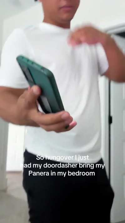 Florida woman makes dasher bring order inside her bedroom.