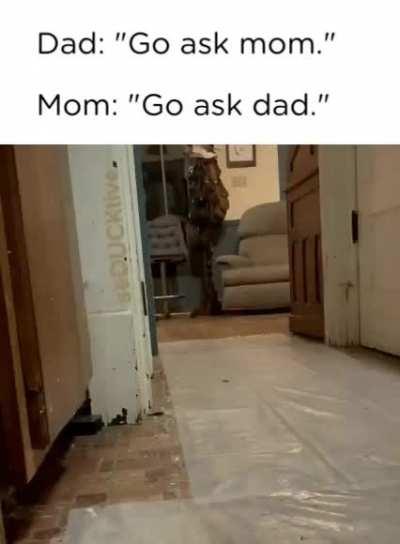 When parents play tennis