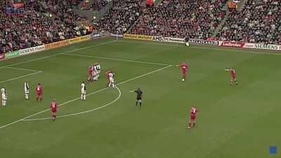 Riise's Freekick against Manchester United