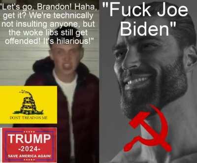 Just say it, cowards...