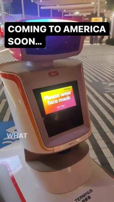 100 social credit score has been deducted from your account for not wearing a mask, glory to the CCP. I hope Pfauci is taking notes.