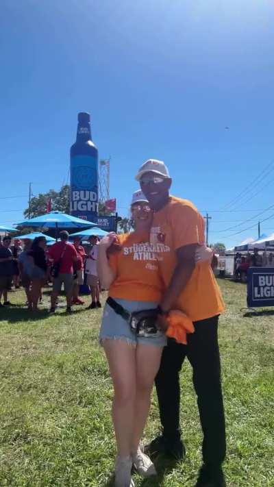 Tailgating with Chad