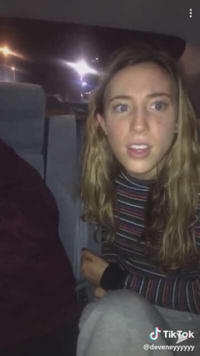 This one also died inside when she realized she was caught