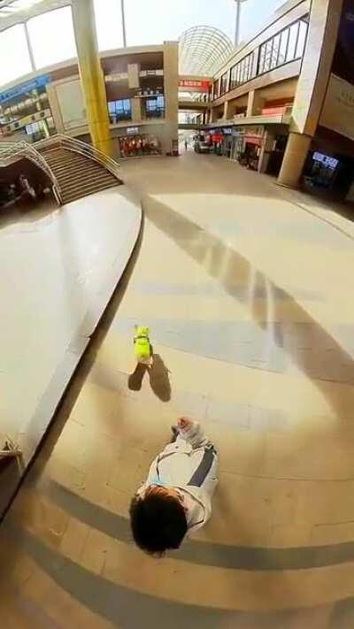 I can’t even stand on a skateboard