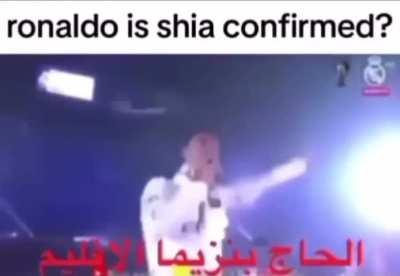 The goat finna get kicked out of Saudi for this 😔