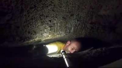 Being a cave survivalist expert. Your cave nightmares are just Tuesday at the office for him.