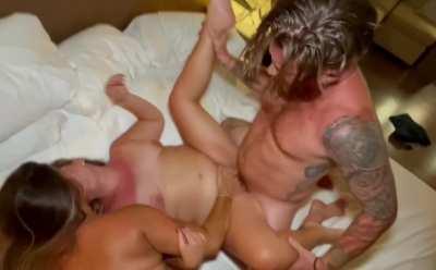 After he finished with me, it was her turn! 