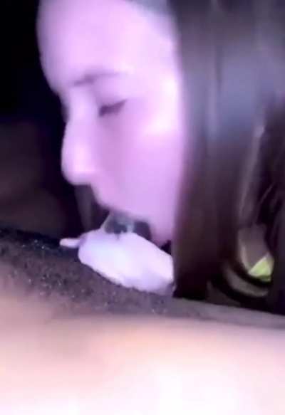 Would you swallow all that cum from her mouth ?