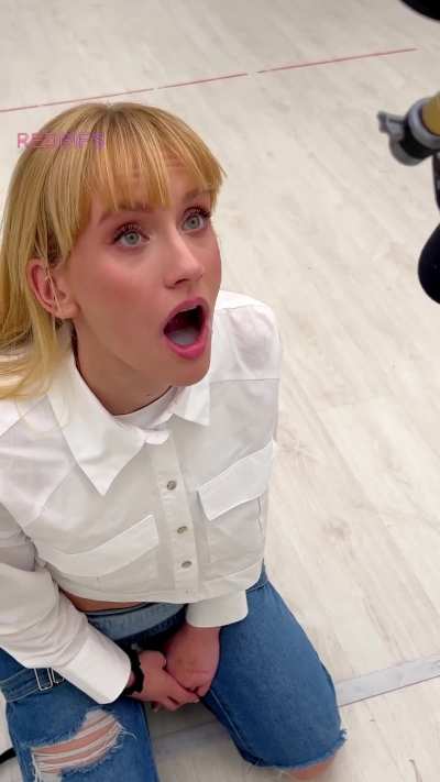 Rocio struggled swallowing 2 farewell loads