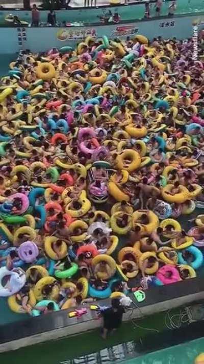 Wave pool in China or fruit loops?
