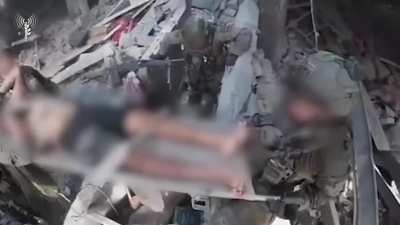 Israeli medics treating and evacuating wounded soldiers during combat in Gaza.