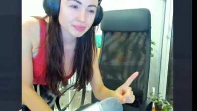 Hopefully she starts going full screen on these streams
