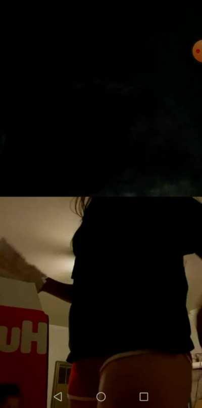 First vid of me and my sister😘, Who wants to see what else I make her do while shes supposed to be babysitting 🥵🥵🤤