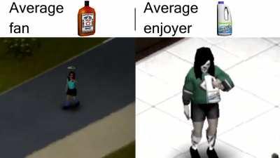 Bourbon Fan vs Bleach Enjoyer