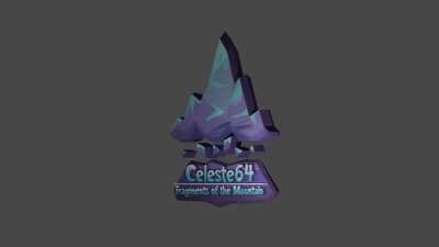 Blender render of the logo