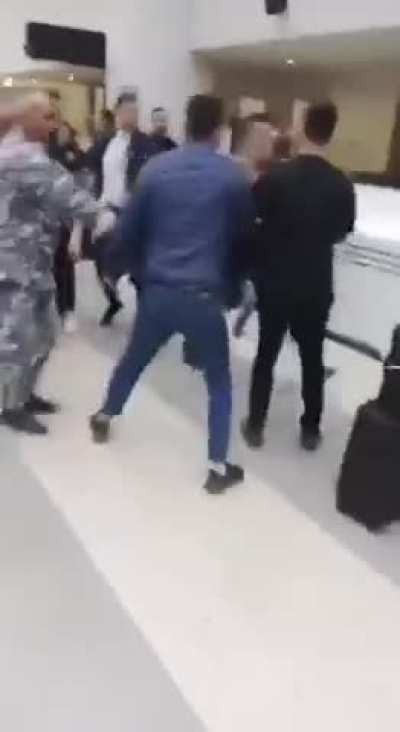 Fight Erupts at Beirut Rafic Harriri International Airport