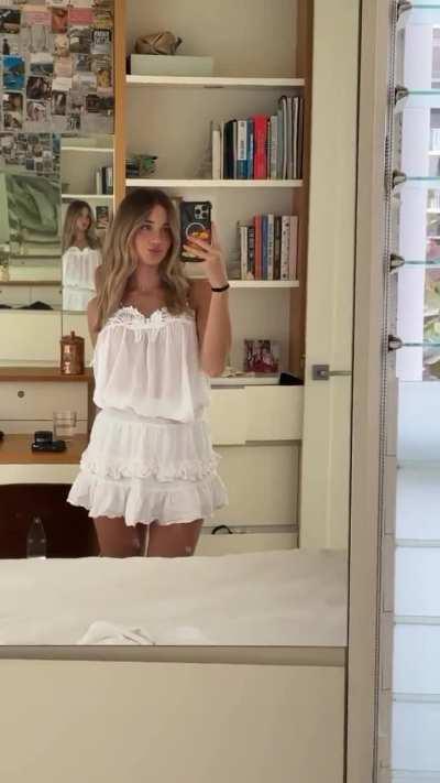 White dress - IG February 2024 