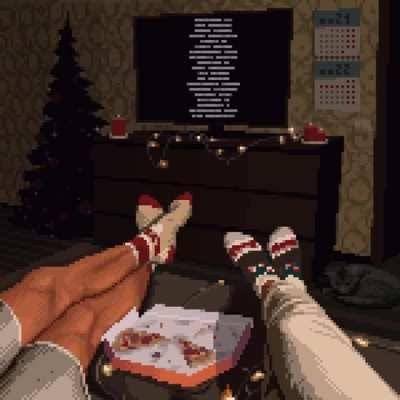 [OC] Новогодний расслабон