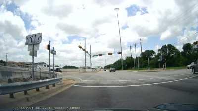 Not 1, not 2, but 3 red light runners.