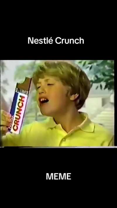 Nestlé Crunch meme