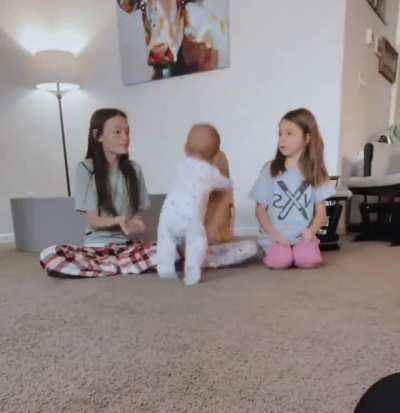 It is obvious that he loves only one sister ❤️
