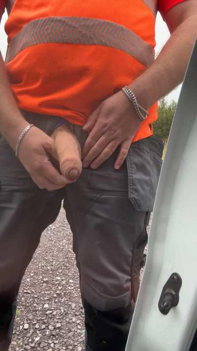 Love pulling my heavy soft cock out in public [34]