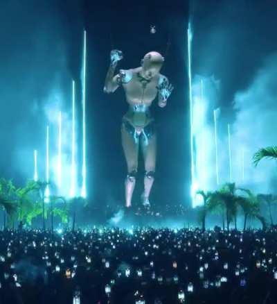 Amazing audio-visual techno set by DJ Matteo Milleri in Tulum, Mexico