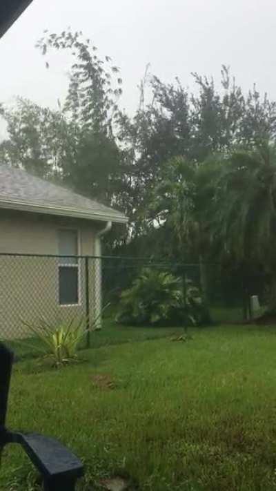 My first day off after a week of hard work, it’s pouring. I couldn’t be happier.