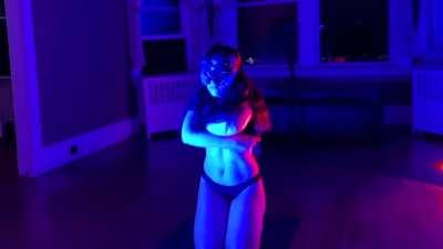 Would you watch me do nude yoga? Do you want to? [f]
