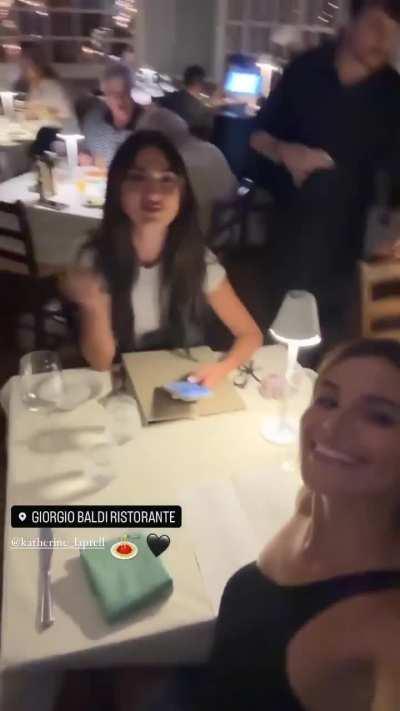 Out for Italian with Katherine 8/30/2023