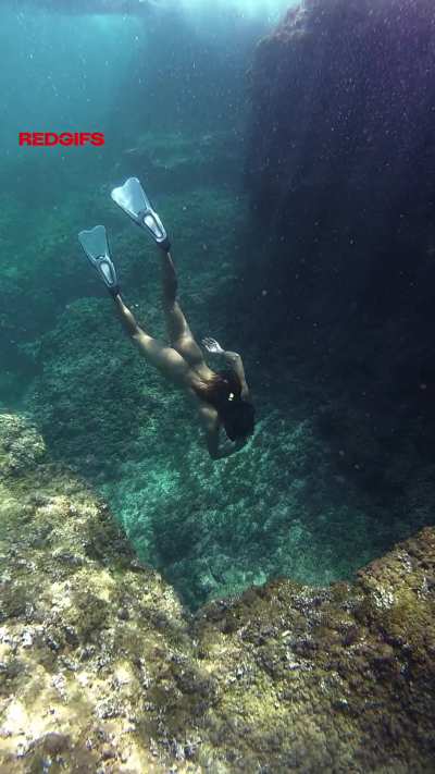 Who doesn’t like swimming naked?