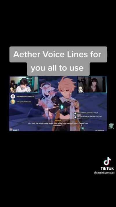 this is why we need voice lines for the mc in quest