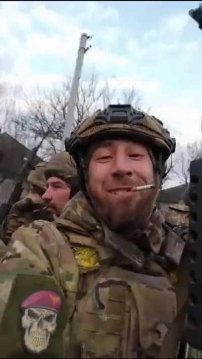 The Ukrainian Air Assault Forces are moving toward Bakhmut.