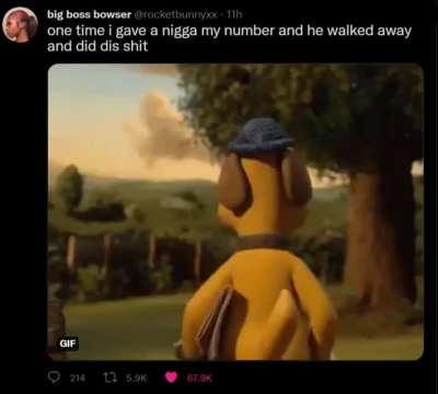 he must have been hyped