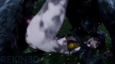 An evening walk in the forest alone is always a good idea (rekin3d)