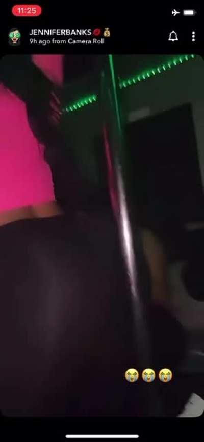 Last night on Snapchat