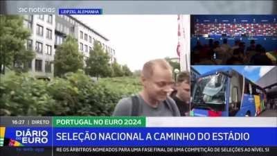 Repórter da SIC explica o que se passou