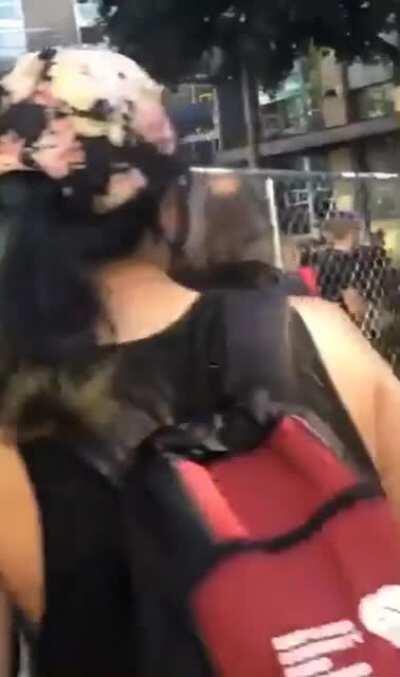 Citizens of CHAZ successfully defend the border against SPD